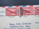 USA 1948 Flugpostmarke Nr. 549 MeF Mit Drei Marken!! Cambridge Mass - Germany US Zone Via Air Mail - Storia Postale