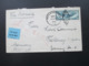 USA 1940 Luftpost / Trans Atlantic Air Mail Zensurbeleg OKW Nach Freiburg Aufkleber Par Avion / By Air Mail - Lettres & Documents