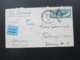 USA 1940 Luftpost / Trans Atlantic Air Mail Zensurbeleg OKW Nach Freiburg Aufkleber Par Avion / By Air Mail - Cartas & Documentos