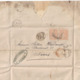 Lettre De Malaga à Fours En France,1868, Lettre Signé FREDERICO GROSS - Briefe U. Dokumente