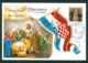 Croatia 1991 FDC Christmas Nursery Greetings Card Letter Spanish Language On Constitution Compulsory Charity Stamp - Croatie