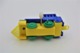 Vintage WHITE KNOB WINDING TOY : BLUE TRAIN  - 19**'s - 20**'s - RaRe  - Vintage - Wind Up - Autres & Non Classés