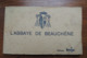 ABBAYE DE BEAUCHENE - CARNET DE 9 CARTES - Cerizay