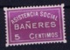 Spian : Asistencia Social Baneres - Spanish Civil War Labels