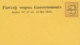 Nederlands Indië - 1878 - Landbouw Congres Soerabaya - Portvrij Wegens Gouvernementsbesluit - Moquette - Lila Op Geel - Nederlands-Indië