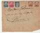 Lettre France Avec Censure / Occupation Allemande En Alsace Avec Timbres Alsace-Lorraine , Colmar--> Paris , 1941 - Lettres & Documents