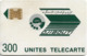 Djibouti - OPT - Dark Green Logo - 300Units, SC4-G AFNOR, 1989, Cn.8716, Used - Djibouti