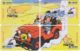 CHINA D-880 Prepaid ChinaUnicom - Comics, Tintin (puzzle) - 4 Pieces - Used - China