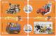 CHINA D-892 Prepaid ChinaUnicom - Comics, Tintin (puzzle) - 4 Pieces - Used - China