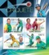 Guinea-Bissau, 2012. [gb12305] Cricket, (Jacques Kallis, AB De Villers) (s\s+block) - Cricket