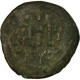 Monnaie, Maurice Tibère, Follis, 585-586, Cyzique, TB, Cuivre, Sear:518 - Byzantium