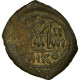 Monnaie, Maurice Tibère, Follis, 594-595, Nicomédie, TB+, Cuivre, Sear:512 - Byzantium