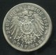 Hessen Großherzog Ernst Ludwig, 5 Mark Von 1899, Silber 900, Schön - Other & Unclassified