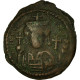 Monnaie, Tibère II Constantin, Follis, 578, Antioche, TB+, Cuivre, Sear:450 - Bizantine