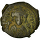 Monnaie, Tibère II Constantin, Demi-Follis, 581-582, Antioche, TB+, Cuivre - Byzantines