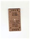 LATVIA LETTLAND 1984 EDMONDSON RAILWAY TRAIN TICKET ROUTE PRIEKULE - KROGZEMJI - Europa