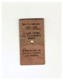 LATVIA LETTLAND 1984 EDMONDSON RAILWAY TRAIN TICKET ROUTE PRIEKULE - KROGZEMJI - Europa