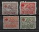 POLOGNE - YVERT N° 231/234 * MH - COTE = 75 EUR. - CROIX-ROUGE - Nuovi