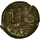 Monnaie, Justin II, 12 Nummi, 565-578 AD, Alexandrie, TB+, Cuivre, Sear:389 - Byzantines