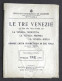 Carta Geografica Ipsometrica In Due Fogli Le Tre Venezie - Ed. 1916 De Agostini - Altri & Non Classificati