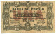 1 LIRA BIGLIETTO FIDUCIARIO BANCA DEL POPOLO IN FIRENZE 01/11/1868 BB+ - Altri & Non Classificati