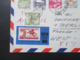 Japan 1964 Luftpostbrief / Via Air Mail Mit 11 Marken Auch Tokyo 1964 An Das Deutsche Fernsehen / Sport In Berlin - Storia Postale