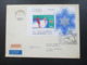 Ungarn 1975 Block 116 A Olympische Winterspiele Luftpost / Express Brief Mit SST Austrian Airlines Jarat Nach Innsbruck - Covers & Documents