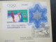 Ungarn 1975 Block 116 A Olympische Winterspiele Luftpost / Express Brief Mit SST Austrian Airlines Jarat Nach Innsbruck - Brieven En Documenten