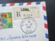 Frankreich Kolonie Togo 1962 Einschreiben Lome Stempel Direction P.T.T. Und Lome R.P. Togo Luftpost In Die DDR - Togo (1960-...)