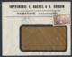 Y/T N°202 Verso N° 162 X 10 Sur Enveloppe Entête Imprimerie De TAMATAVE ( Madagascar ) Du 19/6/1940 - Lettres & Documents
