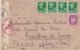 LETTRE PERIODE DE GUERRE , 1939/1945 ,avec Censure Militaire ,destination FRANCE Avec Contenu - Lettres & Documents