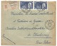 R88 - ORBEY - 1949 - Recommandé Tarif Correct à 50 Francs - - Lettres & Documents