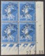 R1615/1317 - 1935 - TYPE SEMEUSE - PREO - BLOC N°52 (279) TIMBRES NEUFS**(3)/*(1) CdF Daté - 1930-1939