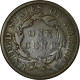 Monnaie, États-Unis, Coronet Cent, Cent, 1819, U.S. Mint, Philadelphie, B+ - 1816-1839: Coronet Head (Tête Couronnée)