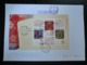 Foglietto  Del 2011  Su Raccomandata ( Souvenir Sheet On Registered Envelope) - Storia Postale