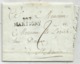 MARQUE CONQUIS 127 MARTIGNY 1812 LETTRE POUR ST MAURICE VALAIS COTE 450€ - 1792-1815: Veroverde Departementen