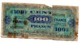 VIEUX BILLET DE 100 FRANCS      SERIE DE 1944 - 1944 Vlag/Frankrijk