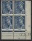 N° 414 A** (MNH). Cote 24 €. Coin Daté Du 5/5/39 / Bloc De Quatre "Mercure". - 1930-1939