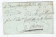 Fragment De Lettre -  Marque Rouge  En Port Payé  D' Angers  Pour Fontenay Le Comte - 1801-1848: Précurseurs XIX
