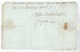 Fragment De Lettre -  Marque Rouge  En Port Payé  D' Angers  Pour Fontenay Le Comte - 1801-1848: Précurseurs XIX