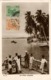 Singapore, Sea Shore, Palm Trees (1930s) RPPC Postcard - Singapore