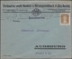 Germany - Verband Der Weiblichen Handels- Und Büroangestellten, Mi.385 EF Firmenbrief. Augsburg 18.1.1927. - Covers & Documents