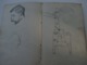 Delcampe - Superbe CARNET Contenant + De 150 Dessins Croquis Aquarelles études_artiste Peintre A Identifier_ Epoque Fin XIX - Collections