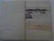 Delcampe - Superbe CARNET Contenant + De 150 Dessins Croquis Aquarelles études_artiste Peintre A Identifier_ Epoque Fin XIX - Collections