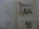 Delcampe - Superbe CARNET Contenant + De 150 Dessins Croquis Aquarelles études_artiste Peintre A Identifier_ Epoque Fin XIX - Collections