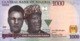 NIGERIA 1000 Naira 2018 EXF P-36 "free Shipping Via Regular Air Mail (buyer Risk)" - Nigeria