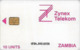 Zambia - Zambia Telecom - Logo, 10Units, Cn. XFBA At Bottom, 1998, Used - Zambia