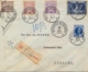 Belgium Belgique 1927 Registered Cover To Netherlands With Against Tuberculosis 3 X 5 C. + 150+25 C. + King 1,50 F. - Malattie