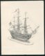 H.M.S. Britannia Royal Navy College Darmouth Ship Christmas Card. - Documents