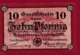 Allemagne 1 Notgeld De 10 Pfenning Stadt Eckartsberga (RARE) Dans L 'état N °4786 - Collections